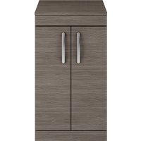 Balterley Rio 500mm Freestanding 2 Door Vanity With Worktop - Brown Grey Avola
Balterley Rio 500mm Freestanding 2 Door Vanity With Worktop - Brown Grey Avola