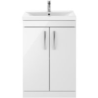 Balterley Rio 600mm Freestanding 2 Door Vanity With Basin 1 - Gloss White
Balterley Rio 600mm Freestanding 2 Door Vanity With Basin 1 - Gloss White