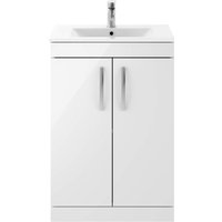 Balterley Rio 600mm Freestanding 2 Door Vanity With Basin 2 - Gloss White
Balterley Rio 600mm Freestanding 2 Door Vanity With Basin 2 - Gloss White