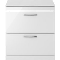 Balterley Rio 800mm Freestanding 2 Drawer Vanity With Worktop - Gloss White
Balterley Rio 800mm Freestanding 2 Drawer Vanity With Worktop - Gloss White