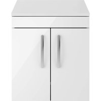 Balterley Rio 500mm Wall Hung 2 Door Vanity With Worktop - Gloss White
Balterley Rio 500mm Wall Hung 2 Door Vanity With Worktop - Gloss White