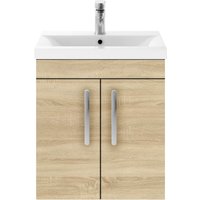 Balterley Rio 500mm Wall Hung 2 Door Vanity With Basin 1 - Natural Oak
Balterley Rio 500mm Wall Hung 2 Door Vanity With Basin 1 - Natural Oak