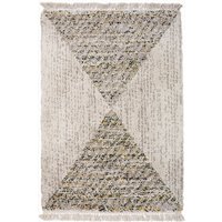 Safi Fringed Pyramid Natural Rug - 120 x 170cm
Safi Fringed Pyramid Natural Rug - 120 x 170cm