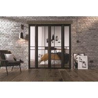 Greenwich - W6 Room Divider - Black - 2031 x 1904 x 35mm
Greenwich - W6 Room Divider - Black - 2031 x 1904 x 35mm