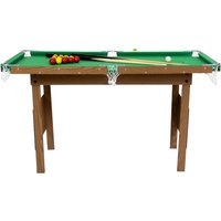 JUNIOR 4FT SNOOKER/POOL TABLE GREEN
JUNIOR 4FT SNOOKER/POOL TABLE GREEN