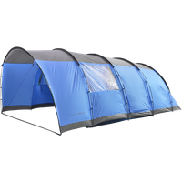 Charles Bentley 6 Person Camping Tunnel Tent - Blue 
Charles Bentley 6 Person Camping Tunnel Tent - Blue