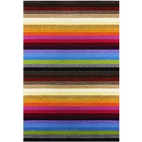 Sofia Stripe Washable Rug - Rainbow