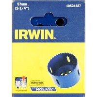 IRWIN Bi-Metal Hole Saw - 57mm
IRWIN Bi-Metal Hole Saw - 57mm