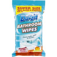 Duzzit Bathroom Wipes 50s
Duzzit Bathroom Wipes 50s