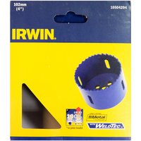 IRWIN Bi-Metal Hole Saw - 102mm
IRWIN Bi-Metal Hole Saw - 102mm