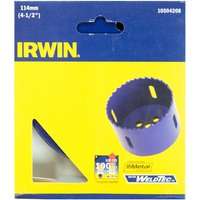 IRWIN Bi-Metal Hole Saw - 114mm
IRWIN Bi-Metal Hole Saw - 114mm