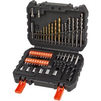 BLACK+DECKER 50 Piece Mixed Drilling & Screwdriving Accessory Set
BLACK+DECKER 50 Piece Mixed Drilling & Screwdriving Accessory Set