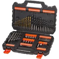 BLACK+DECKER 109 Piece Mixed Drilling & Screwdriving Accessory Set (A7200-XJ) 
BLACK+DECKER 109 Piece Mixed Drilling & Screwdriving Accessory Set (A7200-XJ)