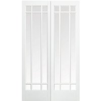 Manhattan - Glazed White - Primed Internal Door - 1981 x 1168 x 40mm
Manhattan - Glazed White - Primed Internal Door - 1981 x 1168 x 40mm