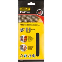 STANLEY FATMAX - 3x 120g 1/3 Mesh Sanding Sheets 93 x 190mm
STANLEY FATMAX - 3x 120g 1/3 Mesh Sanding Sheets 93 x 190mm