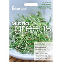 Johnsons Micro Greens Coriander Seeds
Johnsons Micro Greens Coriander Seeds