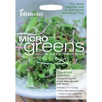 Johnsons Micro Greens Gourmet Garnish Seeds
Johnsons Micro Greens Gourmet Garnish Seeds