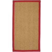 Coir Herringbone Rug - With Red Border
Coir Herringbone Rug - With Red Border