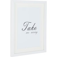 Grace Picture Frame 7 x 5 - White 
Grace Picture Frame 7 x 5 - White