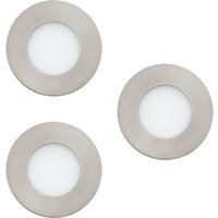 Eglo Fueva - C Bluetooth Satin Nickel Recessed Downlight - 3 Pack
Eglo Fueva - C Bluetooth Satin Nickel Recessed Downlight - 3 Pack