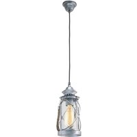 Eglo Bradford Pendant Ceiling Light - Antique Silver
Eglo Bradford Pendant Ceiling Light - Antique Silver