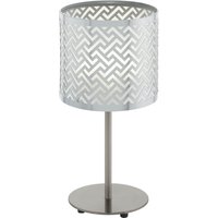 Eglo Leamington 1 Table Lamp - Nickel & Chrome
Eglo Leamington 1 Table Lamp - Nickel & Chrome