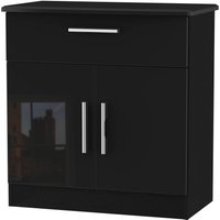Kensington 1 Drawer Sideboard - Black
Kensington 1 Drawer Sideboard - Black