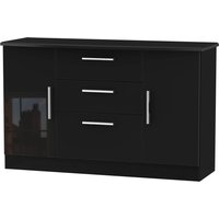 Kensington 2 Door 3 Drawer Sideboard - Black
Kensington 2 Door 3 Drawer Sideboard - Black