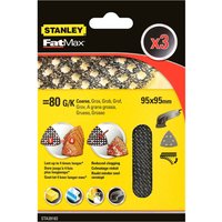 STANLEY FATMAX - 3x 80g Detail Mesh Sanding Sheets
STANLEY FATMAX - 3x 80g Detail Mesh Sanding Sheets