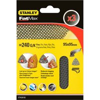 STANLEY FATMAX - 3x 240g Detail Mesh Sanding Sheets
STANLEY FATMAX - 3x 240g Detail Mesh Sanding Sheets