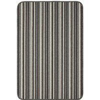 Java washable stripe mat -Silver