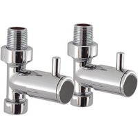 Bathstore Luna Straight Chrome Radiator Valves
Bathstore Luna Straight Chrome Radiator Valves