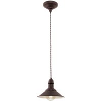 Eglo Stockbury Pendant Ceiling Light - Antique Brown
Eglo Stockbury Pendant Ceiling Light - Antique Brown