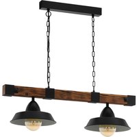 Eglo Oldbury Pendant Ceiling Light - Black & Brown
Eglo Oldbury Pendant Ceiling Light - Black & Brown