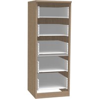 Fitted Bedroom 5 Drawer Narrow Chest - Light Oak
Fitted Bedroom 5 Drawer Narrow Chest - Light Oak