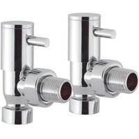 Bathstore Luna Angled Chrome Radiator Valves
Bathstore Luna Angled Chrome Radiator Valves