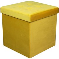 Velvet Ottoman - Ochre - 40x40x40cm
Velvet Ottoman - Ochre - 40x40x40cm
