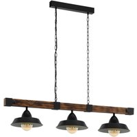 Eglo Oldbury Pendant Ceiling Light - Black & Brown
Eglo Oldbury Pendant Ceiling Light - Black & Brown