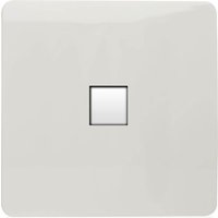 Trendi Switch 1 gang Cat 5 and 6 RJ45 PC Socket in Screwless White
Trendi Switch 1 gang Cat 5 and 6 RJ45 PC Socket in Screwless White