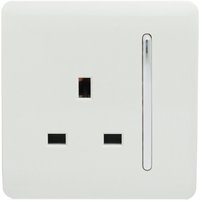 Trendi Switch 1 Gang 13 amp Plug Socket in Screwless White
Trendi Switch 1 Gang 13 amp Plug Socket in Screwless White