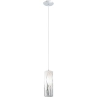 Eglo Rivato Pendant Ceiling Light - Chrome & White
Eglo Rivato Pendant Ceiling Light - Chrome & White