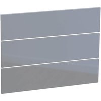 Fitted Bedroom Slab 3 Drawer Chest Front - Grey 
Fitted Bedroom Slab 3 Drawer Chest Front - Grey