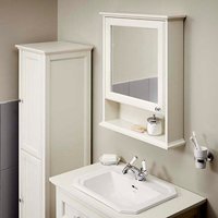 Bathstore Savoy Old English Mirror Wall Cabinet - White
Bathstore Savoy Old English Mirror Wall Cabinet - White