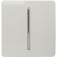 Trendi Switch 1 Gang 2 Way 10 Amp Rocker Light Switch in Screwless White
Trendi Switch 1 Gang 2 Way 10 Amp Rocker Light Switch in Screwless White