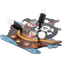 Eglo San Carlo Childrens Ceiling Light with Pirates - Black
Eglo San Carlo Childrens Ceiling Light with Pirates - Black