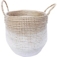 Small Seagrass Basket - White
Small Seagrass Basket - White