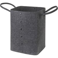 Button Up Felt Storage Basket - Dark Grey
Button Up Felt Storage Basket - Dark Grey