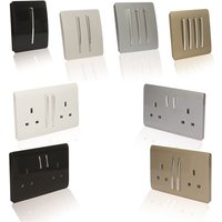 Trendi Switch TV Co-axial Socket in Screwless Silver
Trendi Switch TV Co-axial Socket in Screwless Silver