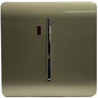 Trendi Switch 45 amp Neon Insert Cooker Switch in Screwless Gold
Trendi Switch 45 amp Neon Insert Cooker Switch in Screwless Gold