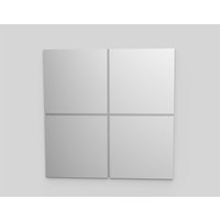 Pack of 4 Bathroom Mirror Tiles - 30x30cm
Pack of 4 Bathroom Mirror Tiles - 30x30cm